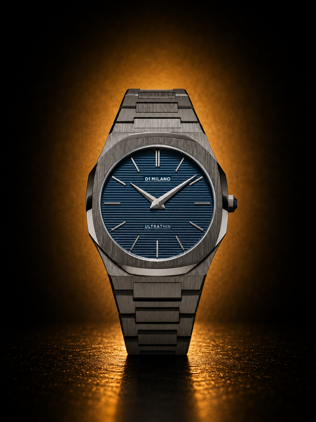 Ultra Thin Petrol Blue 40mm