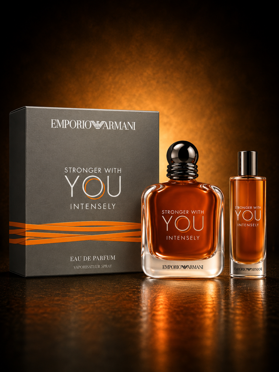 Emporio Armani Stronger With You Intensely Gift Set 100ml + 15ml