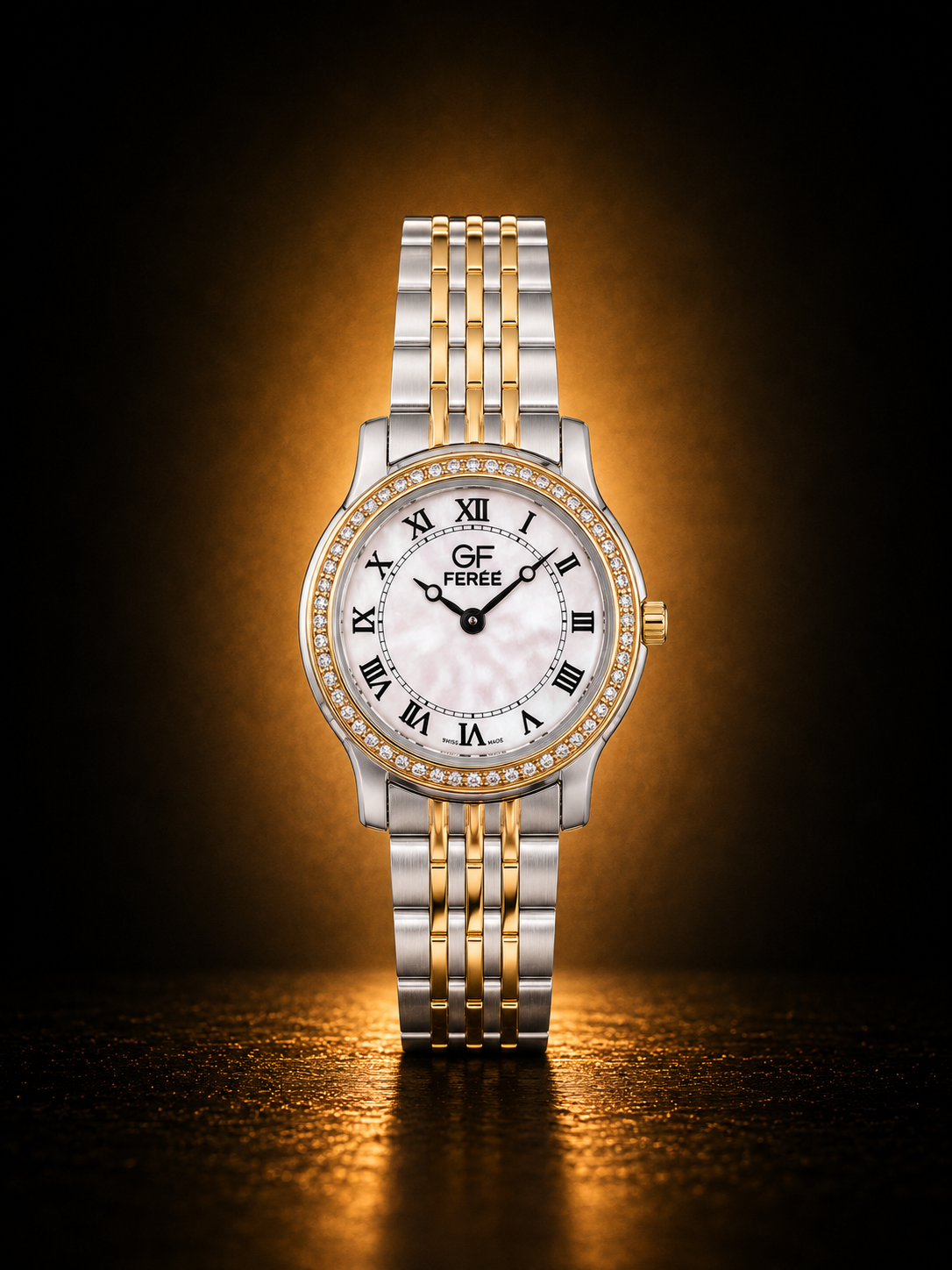 Mother of Pearl & Diamonds Dial
